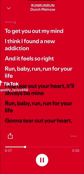 #RUNRUNRUN #dutchmelrose #lyr1csss2 #spotify #fyp