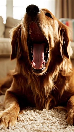Yawning Dog ASMR 😌#shortsfeed