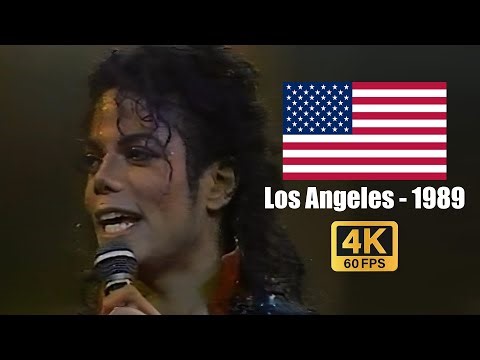 Michael Jackson | Beat It - Live in Los Angeles, 1989 (4K60FPS)