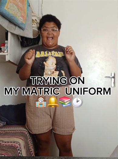 Funny Back to School Matric Uniform Try-On