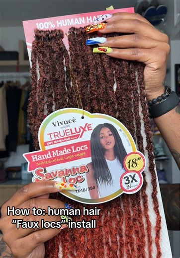 Seamless Faux Locs Installation Tutorial