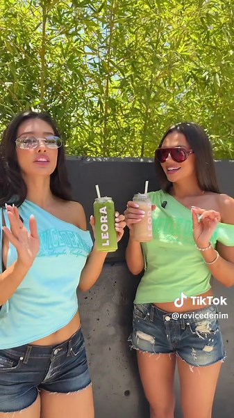 Natalie and summer in the rosewood tanks   editors cut ⭐️ #revice #revicedenim #summeroutfit #jeanshorts #vlog
