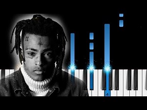 XXXTentacion - Moonlight - Piano Tutorial