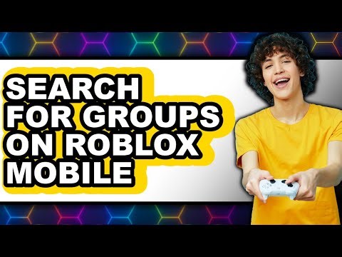 How to Search for Groups on Roblox Mobile (updated)