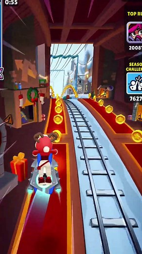 Time attack subway surfers North pole #shorts #subwaysurfers #biharigaming970 #ytshorts