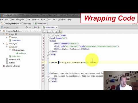 wrap code with tag in webstorm