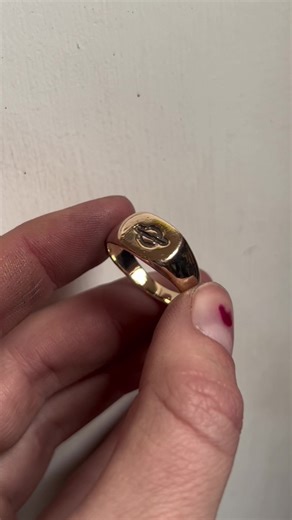 9ct Gold Signet Ring Commission Process