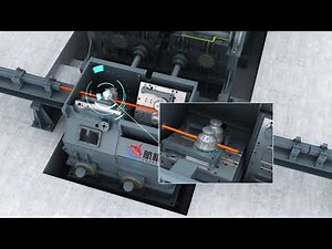 High speed wire rod mill