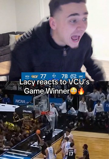 Lacy Reacts to VCU's Game-Winning Shot