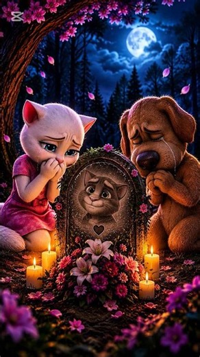 Dead😮 Tom Please Come Back😭 You are not Dead 💔 #talkingtom #shorts