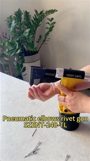 SZENT-240-TL Pneumatic Elbow Rivet Gun For 2.0 / 2.4 / 3.2 / 4.0 all material rivets