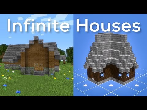Minecraft Houses with Procedural Generation