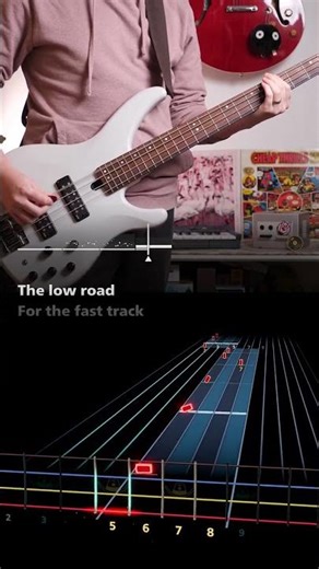 Dear Maria, Count Me In - All Time Low Bass Cover #rocksmith #bass