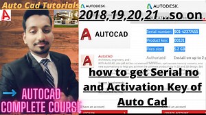 How to get free Serial no and Product key for AutoCad | AutoCad Practice more tutorials are coming so stay tuned complete course is on youtube link https://www.youtube.com/channel/UCzErvLNSdKecpYOKzgF7M8A | AR Trainings