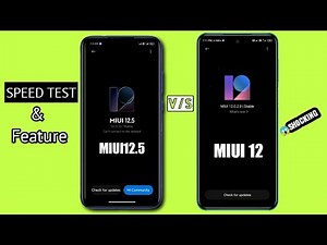 MIUI 12.5 VS MIUI 12 Update Speed Test And Feature Shocking Results | MIUI 12 VS MIUI 12.5