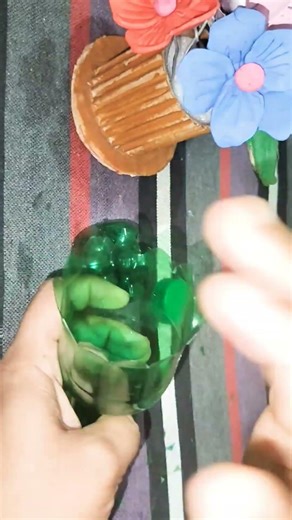 diy #plastic #bottlecraft #easy #craft #new # stand #holder #mini pot