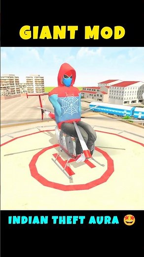 Giant Jack In Indian Theft Aura Simulator 💥 New Update 😱 #shorts #gaming #itas #viral #gta