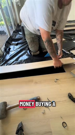 How to install vinyl flooring #vinylflooring #diy #howto #flooring | Wood dude