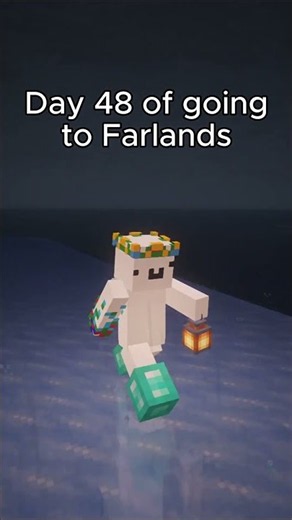 Day 48 move to Farlands in Minecraft