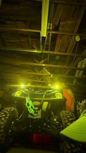 New Pod Lights On My Can-Am Outlander! ✨ ☀️ ⚡️ #shorts #canam #accessories