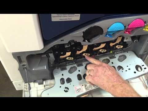 Replace Xerox Workcentre drum cartridge / Xerographic module 7120, 7125, 7220, 7225.