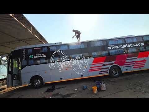 Indian Bus Manufacturing Factory Tour | Full Body Building Process 🚌