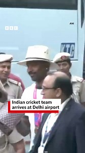 291K views · 5.7K reactions | The Indian cricket team returned home to a hero's welcome today after winning the T20 World Cup. They defeated South Africa by seven runs in a thrilling final match in Barbados on Saturday. | BBC News India | Facebook