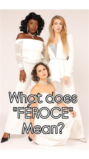 Féroce on Instagram: "The cast of Féroce answers "What does Féroce mean to you?" . . . . . . #vocalists #singers #vocalgroup #artists #singer"