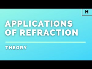 Higher Physics | Particles & Waves | Applications of Refraction | THEORY