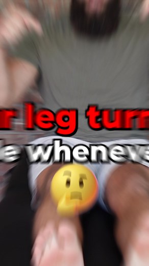 1.8M views · 8.6K reactions | Does your leg always flop out to the...