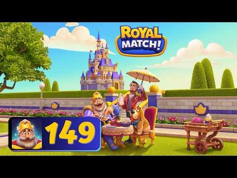 Royal Match 👑 - Area 149 - Secret Passage - Gameplay