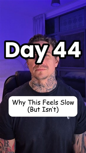 Day 44: Why This Feels Slow (But Isn’t)