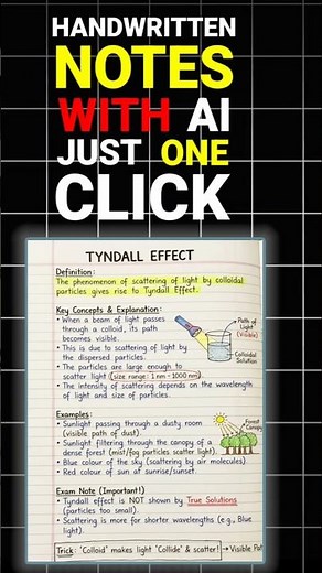 Ai se handwritten notes kaise banaye 📝 Free ai tools|