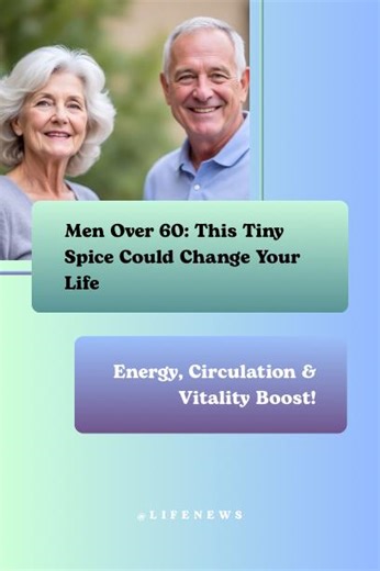 As men age past 60, energy levels, circulation, and overall vitality naturally decline — but one tiny spice has been used for centuries to support male wellness, digestion, heart health, and stamina. This simple kitchen ingredient may help improve blood flow, reduce inflammation, and give seniors a noticeable boost in day-to-day confidence and comfort. In this video, we break down how this spice supports aging men, how to use it safely, and why it’s becoming a top recommendation for senior welln