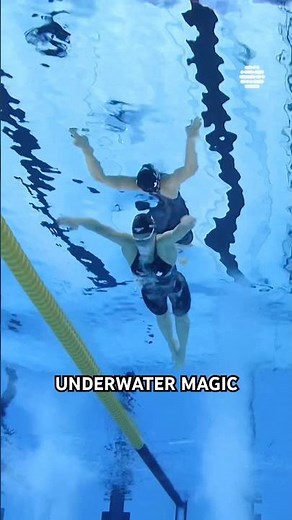 The magician at work: from underwater! ✨ #swimming #technique #underwater #McIntosh #pov