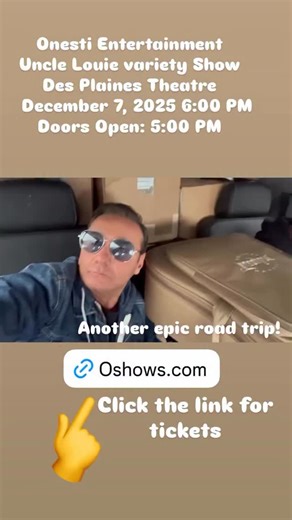 3.4K views · 71 reactions | Des Plaines Theatre! | The Uncle Louie Variety Show | Facebook