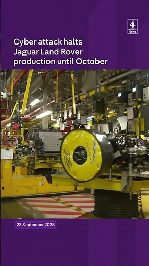 Cyber attack hits Jaguar Land Rover
