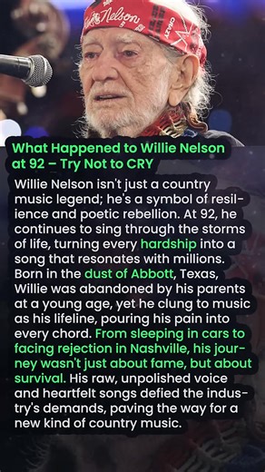 What Happened to Willie Nelson at 92 - Try Not to CRY | Golden Age of Country Music