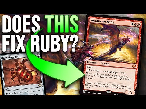 Does this FIX Ruby Storm? Stormscale Scion in the MAIN DECK! Modern Combo | Magic: The Gathering MTG