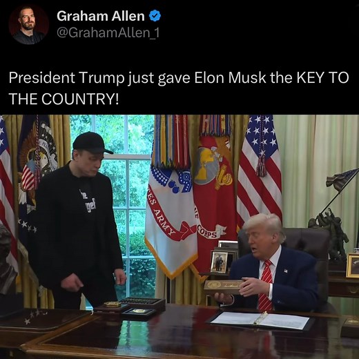 President Trump Awarded Elon musk the KEY TO THE COUNTRY!! | Graham Allen