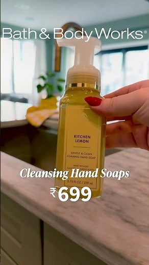 Refreshing cleansing hand soaps collection #bathandbodyworks