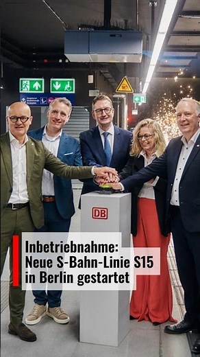 Launch: New S-Bahn line S15 has started in Berlin