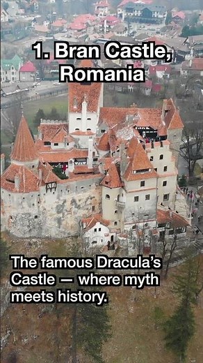 Top 5 Haunted Castles in Europe 👻 | Dark Legends & Ghost Stories