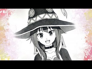 How to draw Megumin | God's Blessing on this Wonderful World! | Step by step Tutorial