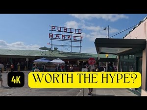 Pike Place Market Tour & Victor Steinbrueck Park Walk | Seattle Travel Guide 4K POV