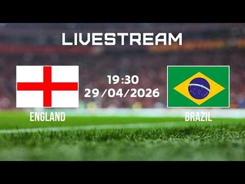 ENGLAND vs BRAZIL | An open game with chances flowing relentlessly.