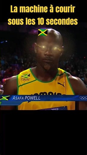 ASAFA POWELL: The sprint Legend Who Dominated 100m #shorts #sports #100m #sprint