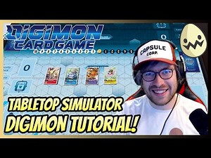 Digimon Card Game: Tabletop Simulator Digimon Tutorial!