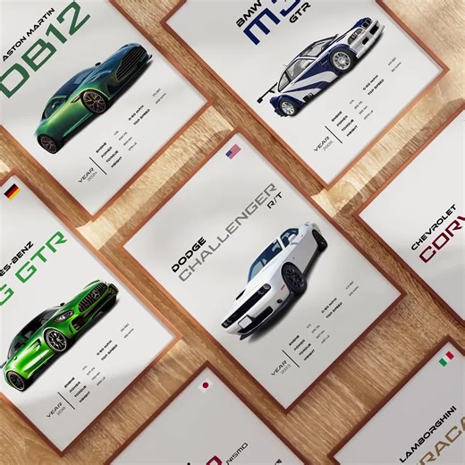 Corvette C8 Poster, Modern American Sports Car Wall Art, Automotive Gift - Etsy