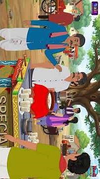 Gaon Ki kahani #cartoon #comedy #funny #kahani #shorts #moralstories #hindistories #animation